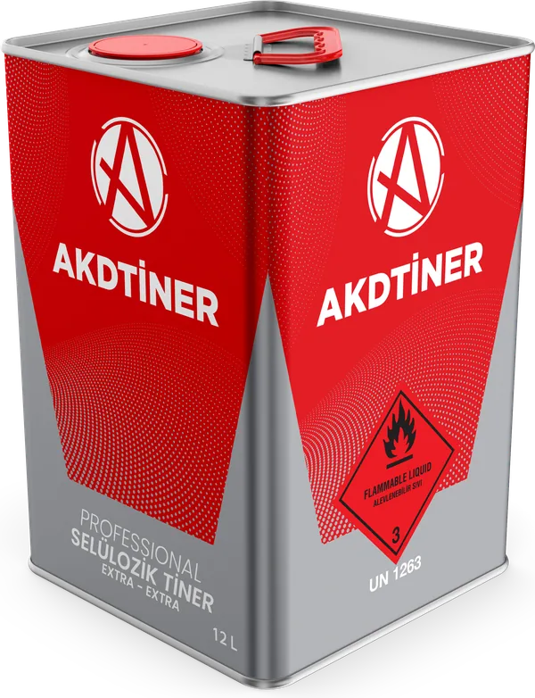 AKD-140 selülozik tiner, 12 L ambalaj